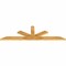 Ekena Millwork Saratoga Rough Sawn Timber Gable Bracket, Western Red Cedar, 72"W x 21"H x 2"D x 4"F, 7/12 Pitch GBW072X21X0204SAR00RWR - alternate 5